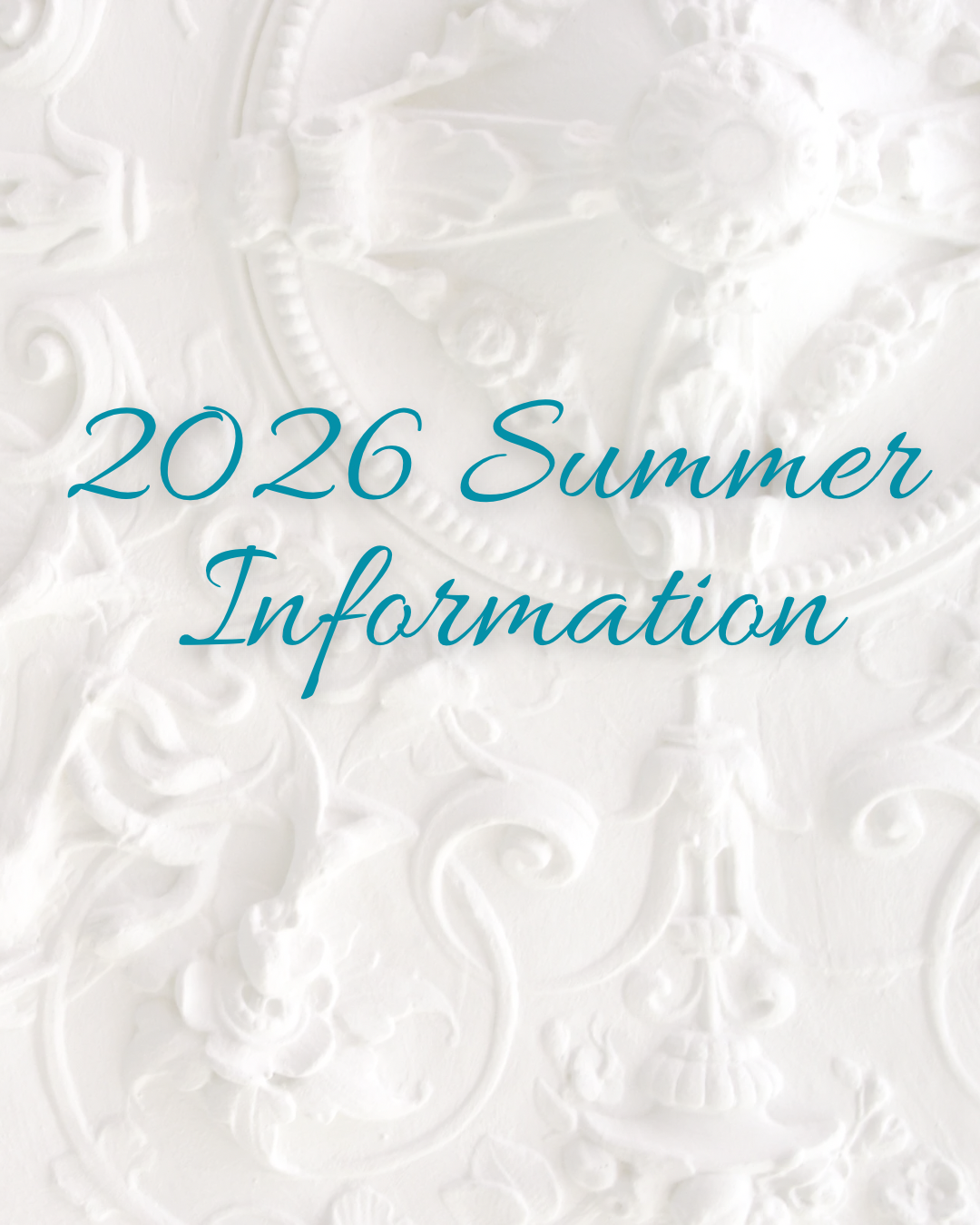 2026 Summer Information